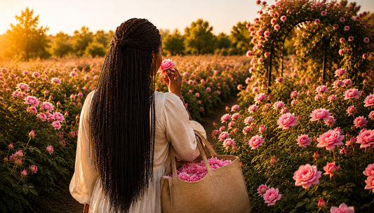 Pourquoi utiliser de l'eau de rose sur des locks ?